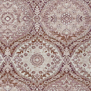 10 X 14 Ogee Polyester Area Rug Washable Indoor Outdoor for Patio and Living Room