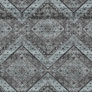 8 Ft X 10 Ft Tribal Polyester Area Rug Washable Stain Resistant Indoor Outdoor Use