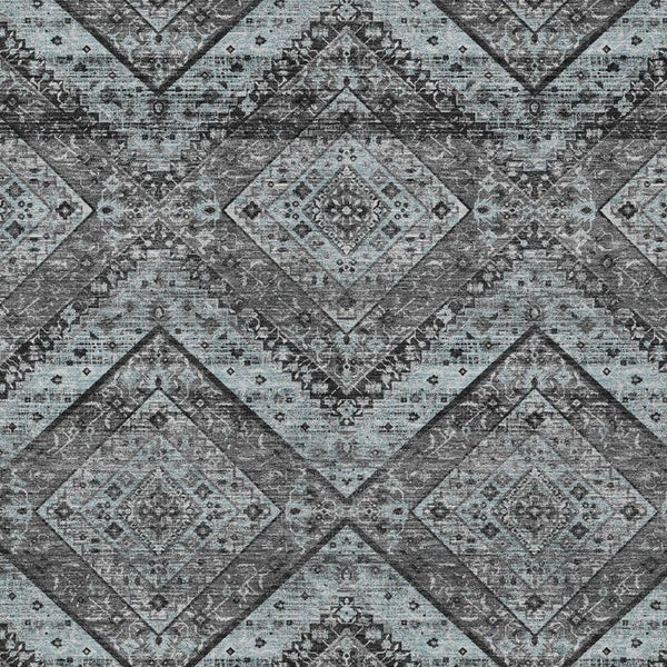 8 Ft X 10 Ft Tribal Polyester Area Rug Washable Stain Resistant Indoor Outdoor Use