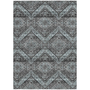 8 Ft X 10 Ft Tribal Polyester Area Rug Washable Stain Resistant Indoor Outdoor Use