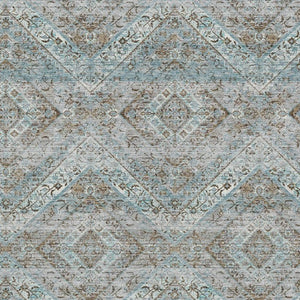 9x12 Tribal Polyester Area Rug Stain Resistant Washable for Patio or Living Room