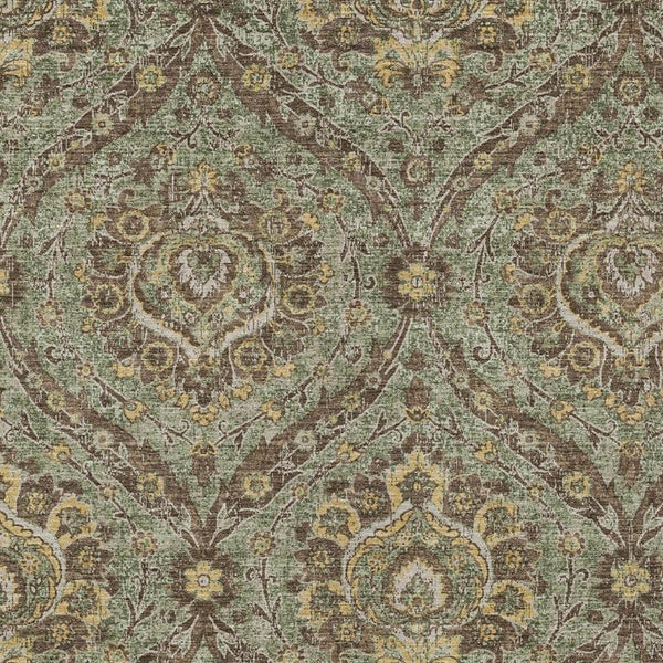 8 X 10 Floral Polyester Area Rug Stain Resistant Indoor Outdoor Patio Living Room