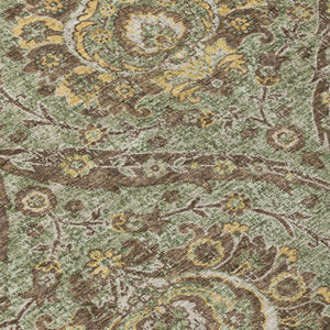 8 X 10 Floral Polyester Area Rug Stain Resistant Indoor Outdoor Patio Living Room