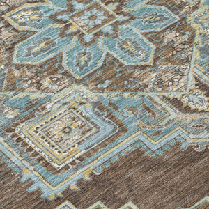 9x12 Oriental Polyester Area Rug Stain Resistant Indoor Outdoor Living Room Patio
