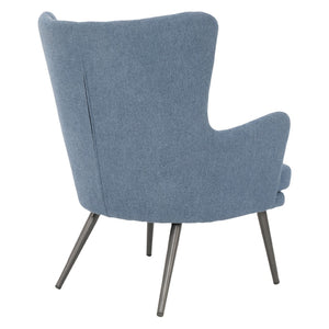 OSP Home Furnishings Jenson Chair Blue