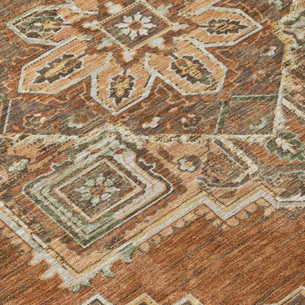 9 X 12 Oriental Polyester Area Rug Washable Indoor Outdoor Stain Resistant Patio