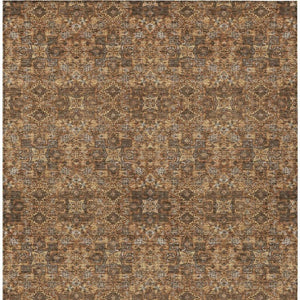 10 X 14 Oriental Polyester Area Rug Stain Resistant Indoor Outdoor Patio Living