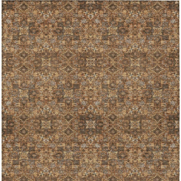10 X 14 Oriental Polyester Area Rug Stain Resistant Indoor Outdoor Patio Living