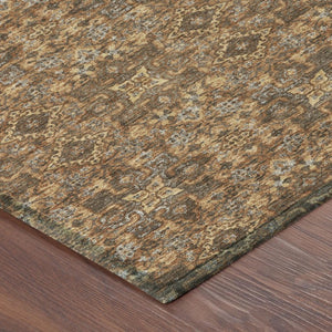 10 X 14 Oriental Polyester Area Rug Stain Resistant Indoor Outdoor Patio Living