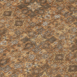 10 X 14 Oriental Polyester Area Rug Stain Resistant Indoor Outdoor Patio Living