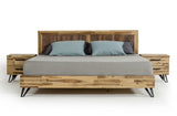 VIG Furniture Queen Modrest Sala Modern Light Wood Bed VGWHSALA-BED-Q