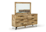 VIG Furniture Eastern King Modrest Sala Modern Light Wood Bedroom Set VGWHSALA-SET-EK