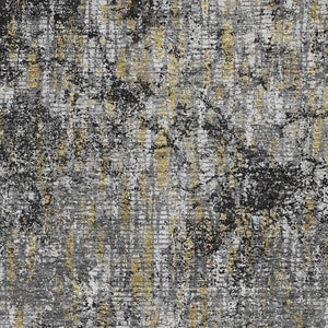 9 Foot Abstract Polyester Area Rug Washable Stain Resistant for Patio or Living Room