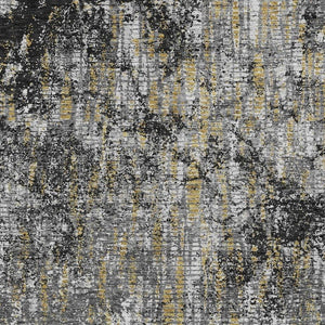 10 X 14 Abstract Polyester Area Rug Washable for Indoor Outdoor Patio Living Room