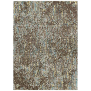 10 Ft X 14 Ft Abstract Polyester Area Rug Washable Indoor Outdoor Patio Living Room