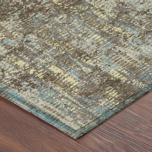 10 Ft X 14 Ft Abstract Polyester Area Rug Washable Indoor Outdoor Patio Living Room