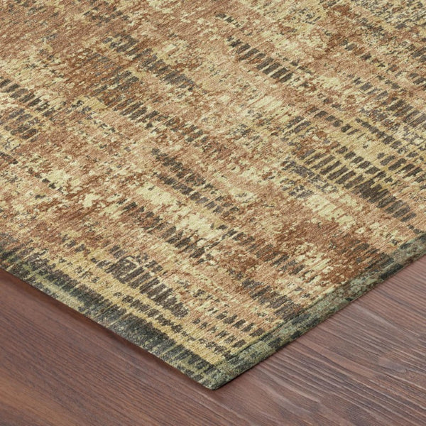 8 X 10 Abstract Polyester Indoor Outdoor Rug Washable Stain Resistant Patio Accent