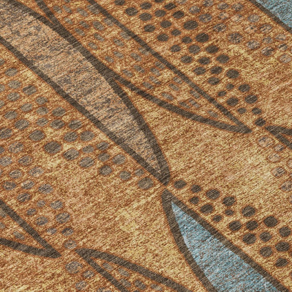 8 X 10 Geometric Polyester Indoor Outdoor Rug Washable Stain Resistant Patio