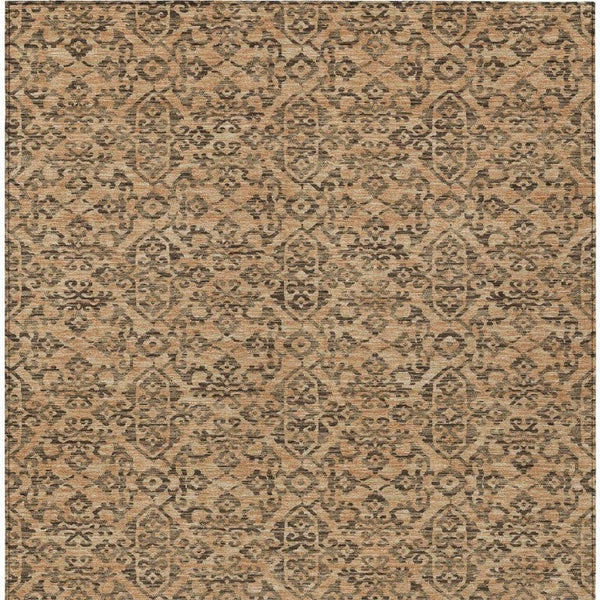 8x10 Oriental Polyester Area Rug Stain Resistant for Patio Porch or Living Room