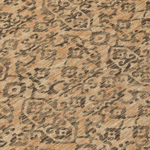 8x10 Oriental Polyester Area Rug Stain Resistant for Patio Porch or Living Room