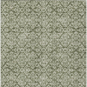 5x8 Oriental Indoor Outdoor Area Rug Stain Resistant Polyester Patio or Living Room