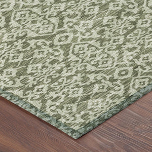 5x8 Oriental Indoor Outdoor Area Rug Stain Resistant Polyester Patio or Living Room