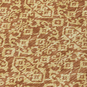 8 Ft X 10 Ft Oriental Polyester Area Rug Washable Indoor Outdoor Stain Resistant