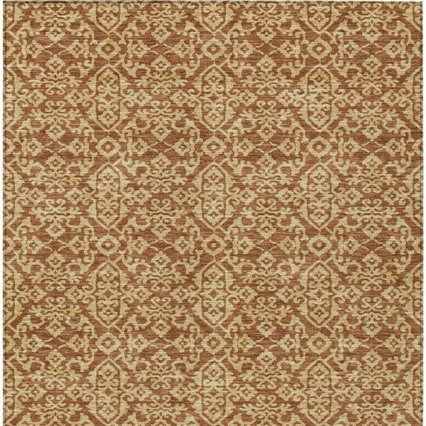 9x12 Oriental Polyester Area Rug Washable Stain Resistant Indoor Outdoor Patio Use