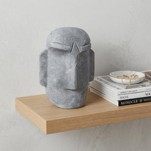 8 Inch Handcrafted Stone Figurine Decorative Sculpture for Home or Office Accent