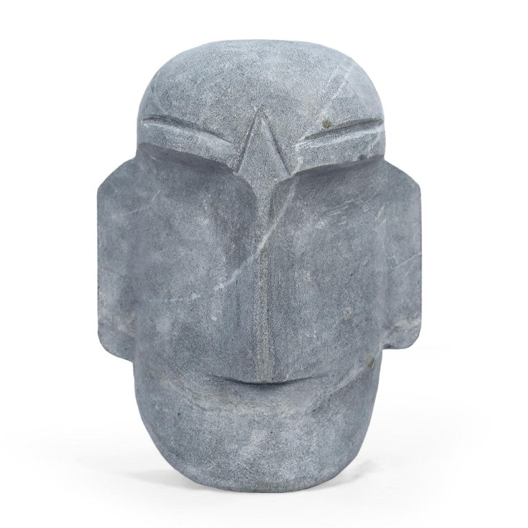 HomeRoots 8 Inch Handcrafted Stone Figurine Decorative Sculpture for Home or Office Accent 737967