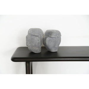 7 Inch Handcrafted Stone Figurine Sculptural Accent for Shelves and Home Decor