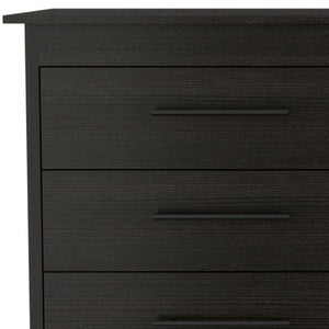59 Inch Wide Six Drawer Solid Wood Double Dresser for Spacious Bedroom Storage and Organization