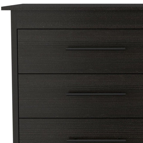 59 Inch Wide Six Drawer Solid Wood Double Dresser for Spacious Bedroom Storage and Organization