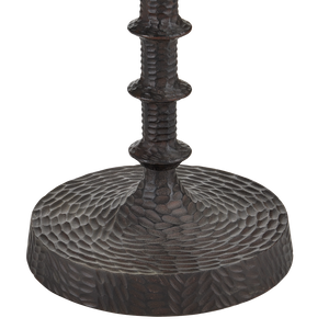 Gallo Bronze Floor Lamp - Chic Contemporary Design with Natural Linen Shade for Elegant Spaces