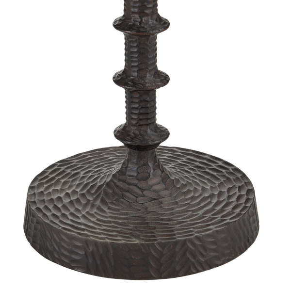 Gallo Bronze Floor Lamp - Chic Contemporary Design with Natural Linen Shade for Elegant Spaces