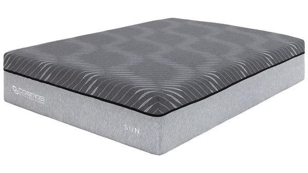 English Elm Sun- King Hybrid Mattress Graphite Memory Foam Pocketed Coils Cool Sleep Medium Feel B342P315694