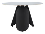 Toru Dining Table White 110349 Zuo Modern