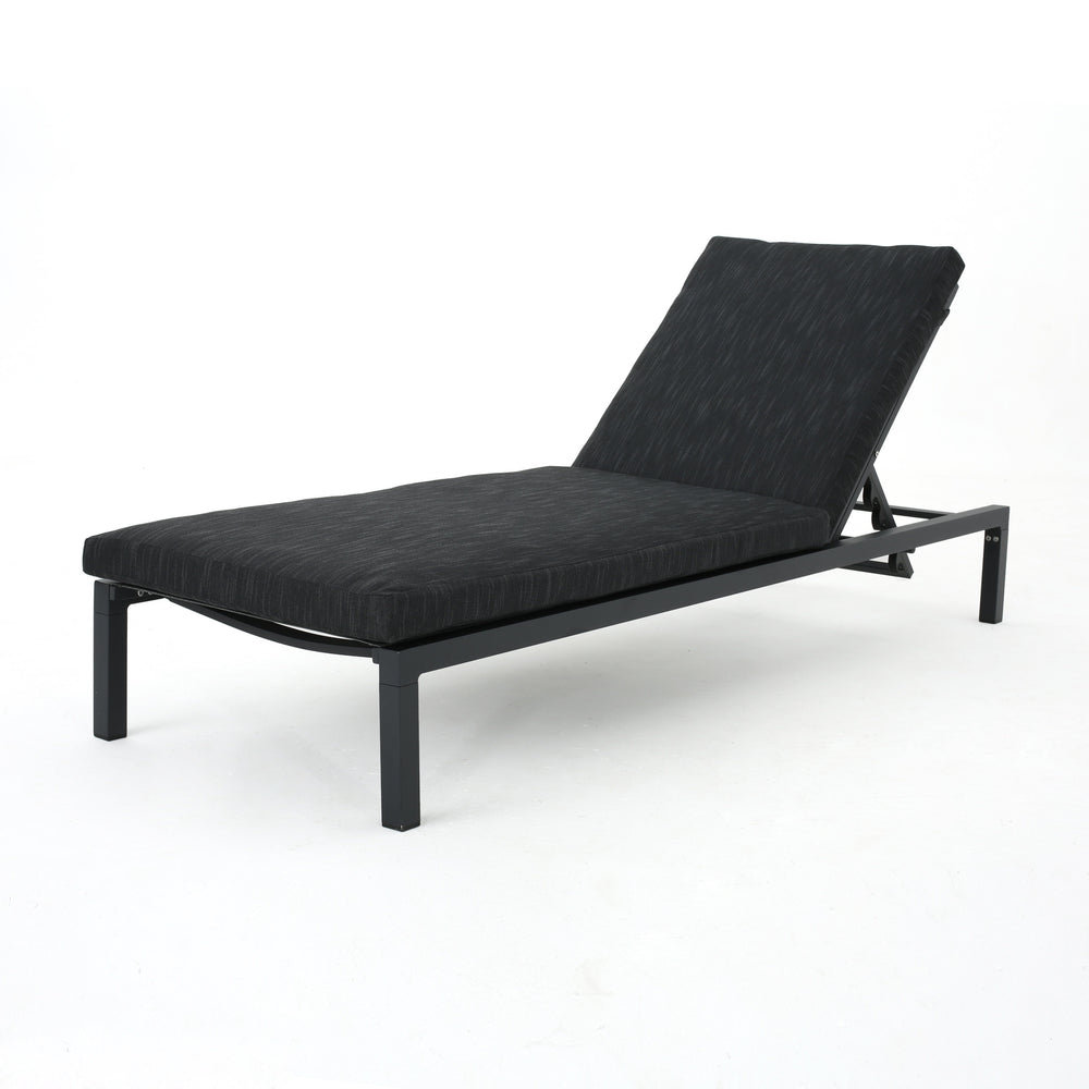 English Elm Christopher Knight Home® - Navan Chaise Lounge Set - Dark Grey Outdoor Comfort With Ergonomic Design, Storage & Style 60802.00MSH