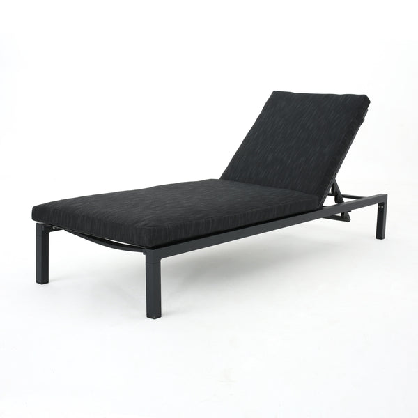 English Elm Christopher Knight Home® - Navan Chaise Lounge Set - Dark Grey Outdoor Comfort With Ergonomic Design, Storage & Style 60802.00MSH