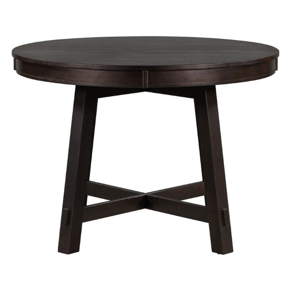 58 Inch Solid Wood Oval Extendable Dining Table with Removable Leaf for Flexible Seating
