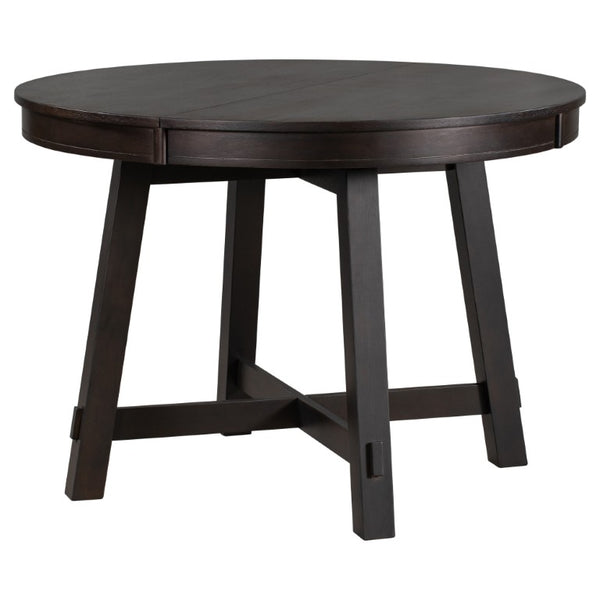 58 Inch Solid Wood Oval Extendable Dining Table with Removable Leaf for Flexible Seating