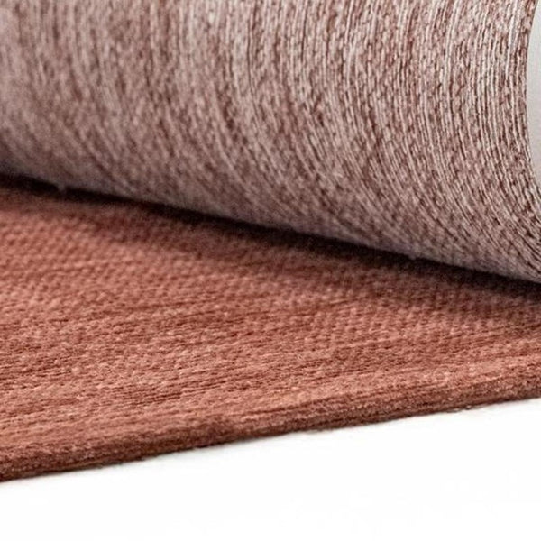 HomeRoots 5x7 Abstract Red White Indoor Rug Stain Resistant Recycled Pet Fibers Uv Safe 738211