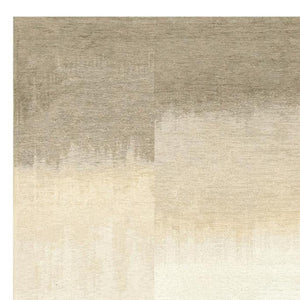5x7 Abstract Gray White Machine Washable Area Rug Eco Friendly Pet Fiber Stain Resistant