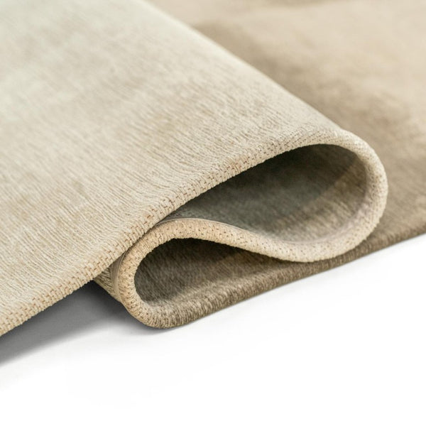 6 X 8 Abstract Gray White Washable Area Rug Eco Friendly Pet Fiber Uv Safe