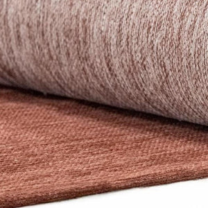 HomeRoots 3x5 Abstract Red White Washable Area Rug Eco Pet Fiber Stain Resistant Indoor 738241
