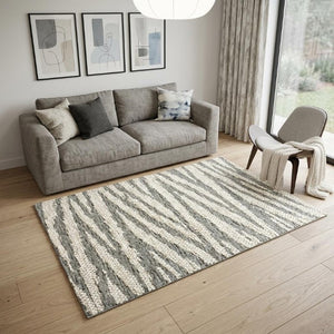 6 X 8 Abstract Tan Area Rug Eco Pet Fibers Washable Stain Resistant Uv Safe