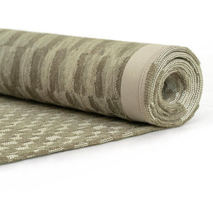 8x11 Abstract Tan Area Rug Stain Resistant Eco Friendly Pet Fiber Washable