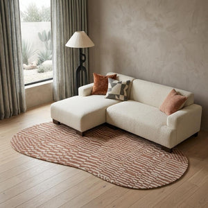 8x11 Abstract Area Rug Stain Resistant Recycled Pet Fibers Uv Protected Indoor