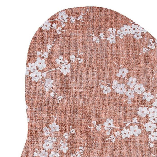 HomeRoots Oriental Area Rug Washable Stain Resistant Eco Friendly Pet Fiber Uv Protected Indoor 6' X 8' 738303