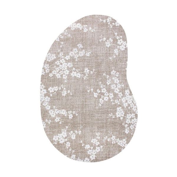 Oriental Gray White Area Rug Washable Uv Protected Stain Resistant Eco Friendly Pet Fiber